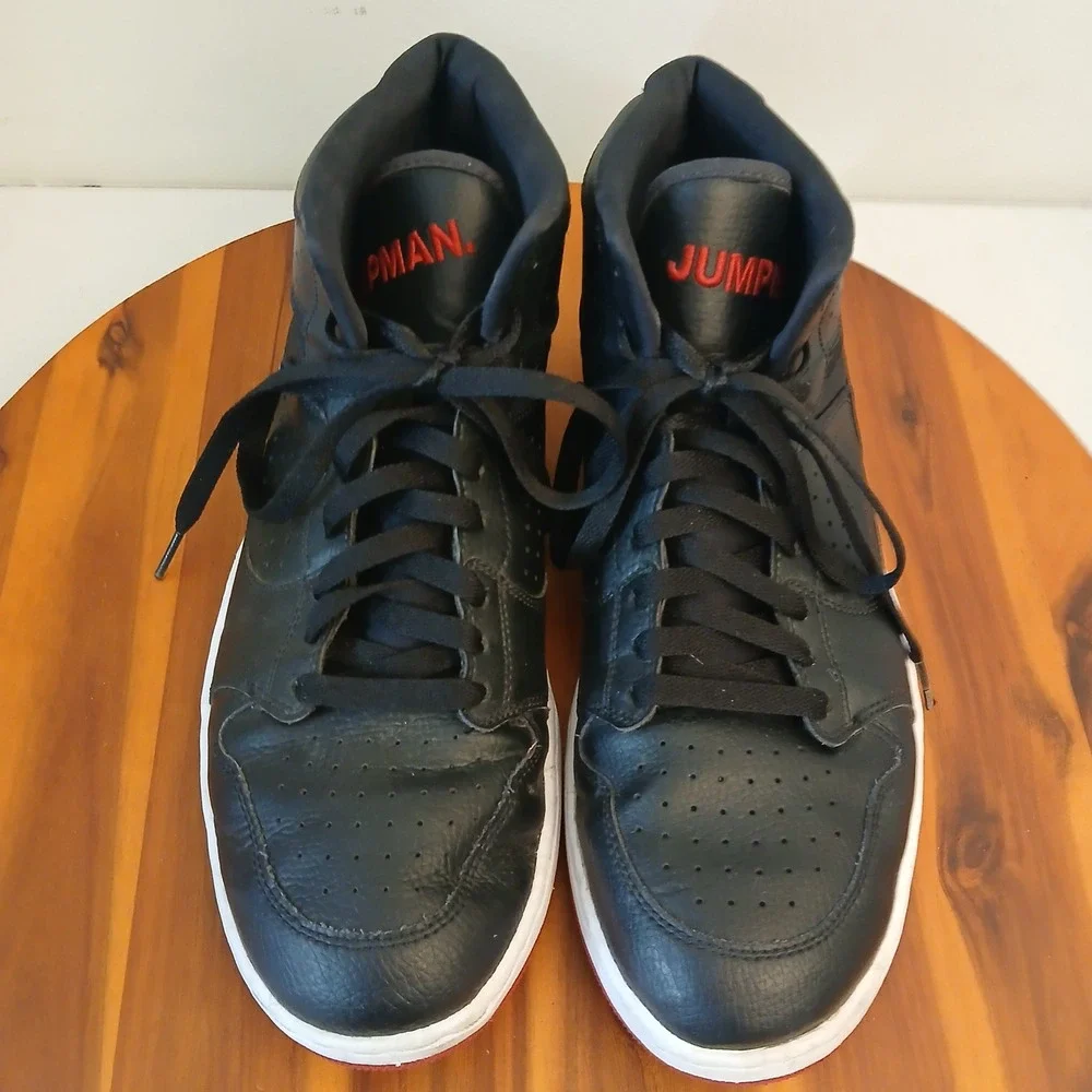 Jordan Access Mens 11 Black Basketball Shoes Sneakers AR3762-001